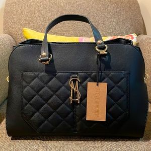 STEVE MADDEN BCillian faux-leather satchel bag